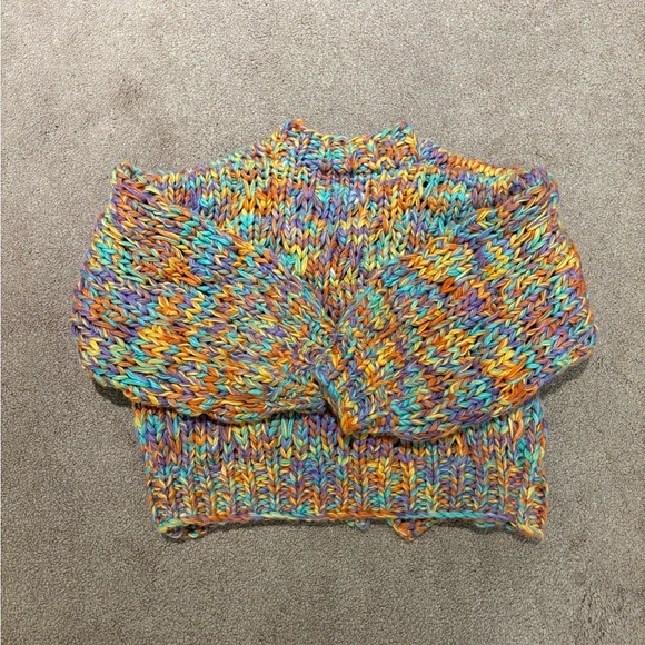 Princess polly Colorful Knit Cardigan size s/m - Picture 5 of 5